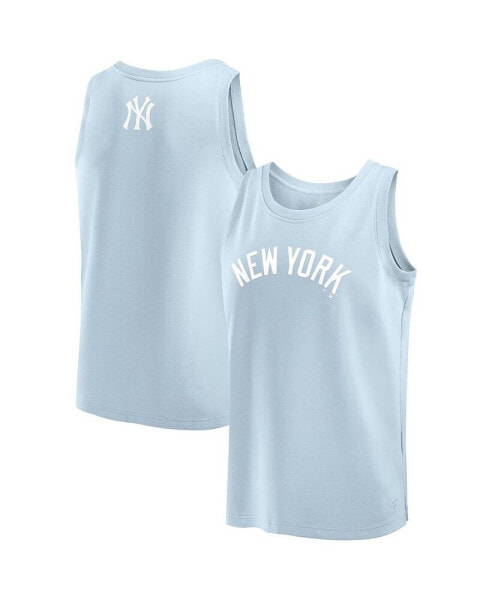 Men's Light Blue New York Yankees Elements Tank Top