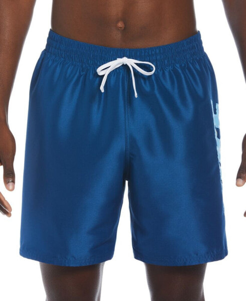 Men's Big Block Logo Volley 7" Swim Trunks