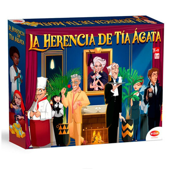 BIZAK La Herencia De Tia Agata Board Game