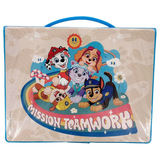 PAW PATROL 44 Pieces Art Set In Box Briefcase Style
