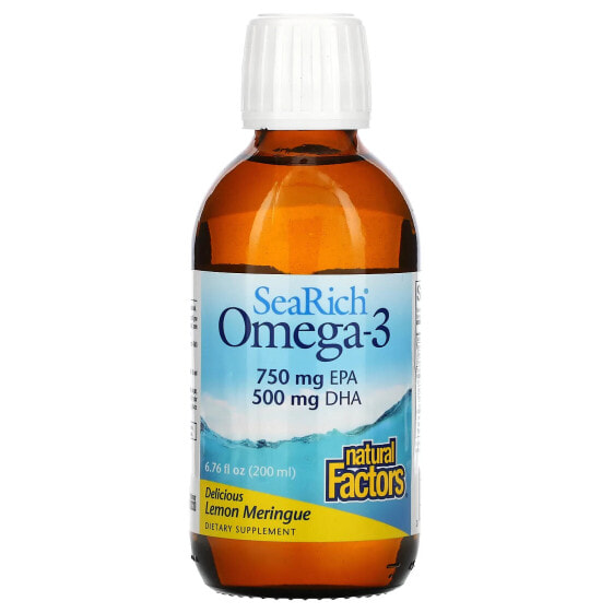 Пример выходного значения: Витамин D Natural Factors SeaRich Omega-3, вкусный лимонный пирог, 200 мл