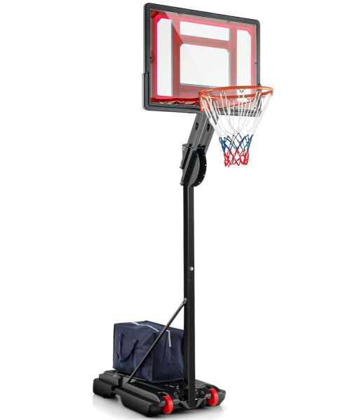 Баскетбольный стенд costway Basketballständer höhenverstellbar - универсальный 10 уровневый, высота до 3,1 м