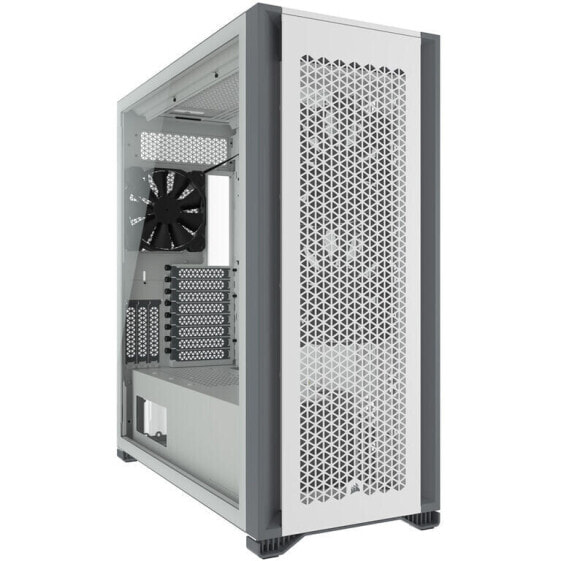 Corsair 7000D Airflow Big-Tower, Tempered Glass - weiß