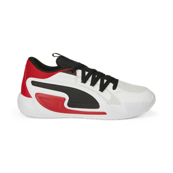 Puma Court Rider Chaos 37776701 Mens White Athletic Basketball Shoes
