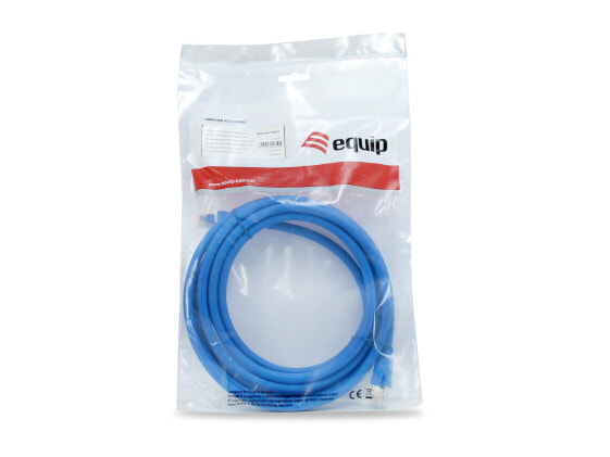 Equip Cat 8.1 S/FTP (PIMF) Patch Cable - LSOH - 3.0m - Blue - 3 m - Cat8.1 - S/FTP (S-STP) - RJ-45 - RJ-45