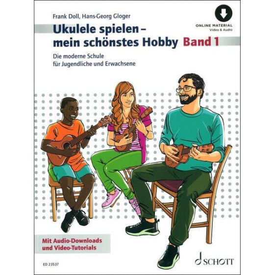 Музыкальный инструмент Укулеле Schott Ukulele spielen Hobby