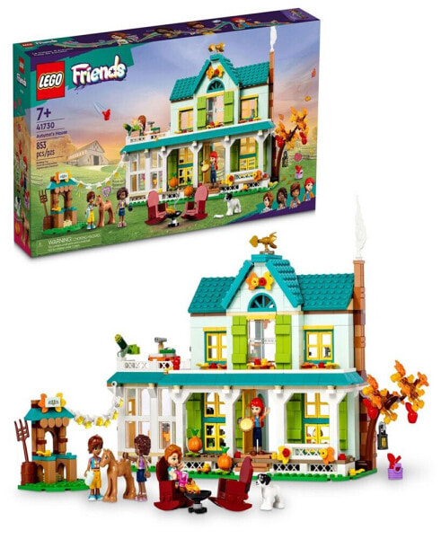 Friends Autumn's House 41730 Toy Building Set with Autumn, Leo, Aliya, Mom and Pets Figures