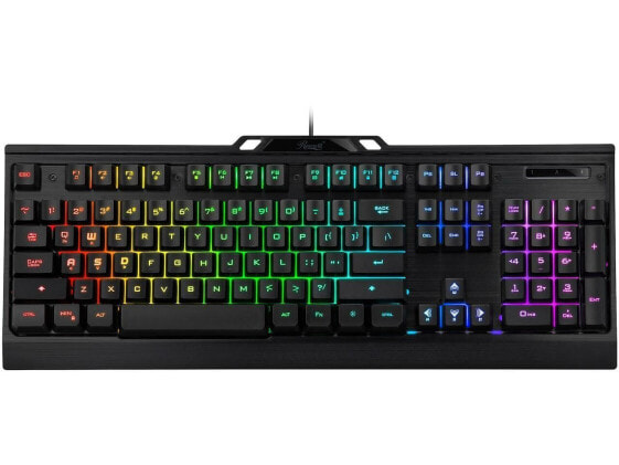 Rosewill NEON K54 RGB Membrane Gaming Keyboard, 19-Key Anti-Ghosting, WASD and A