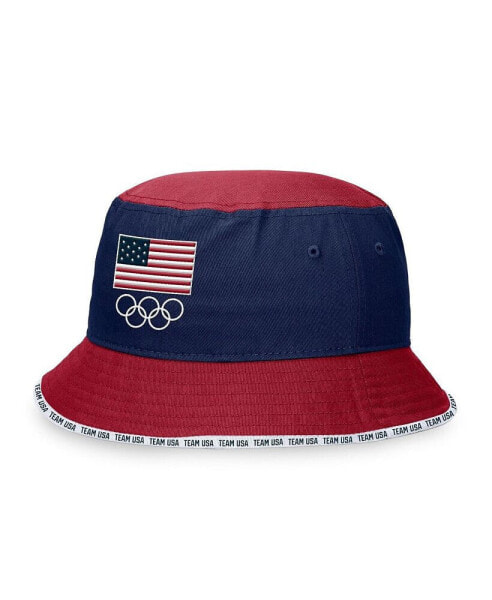 Branded Men's Navy Team USA Bucket Hat