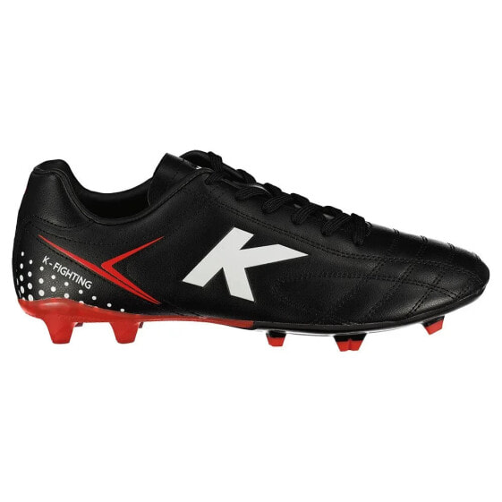 Бутсы футбольные Kelme K-Fighting FG Black/White