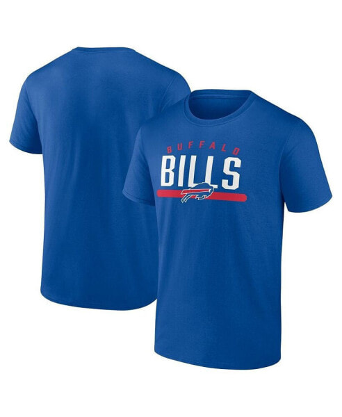 Men's Royal Buffalo Bills Arc and Pill T-shirt