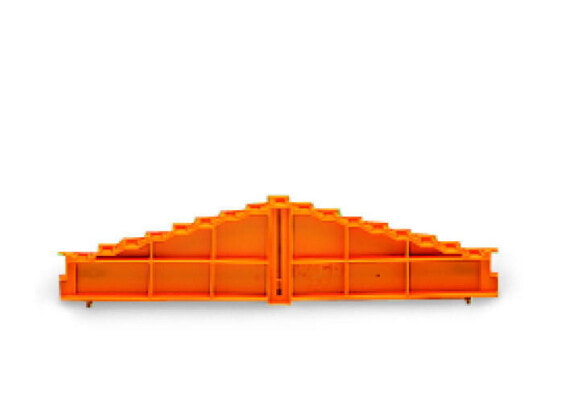 WAGO 727-108 - Terminal block cover - 1 pc(s) - Orange - 7.62 mm - 226 mm - 58.3 mm