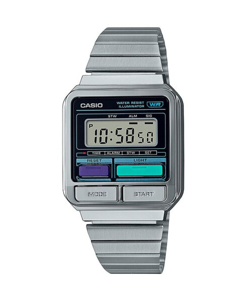 Часы CASIO G-Shock Silver-Tone Steel Watch