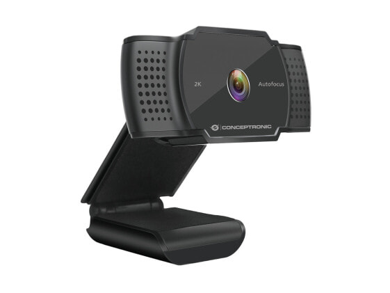 Conceptronic Webcam Amdis 2k Super Hd AF-Webcam+Microphon.sw - Webcam