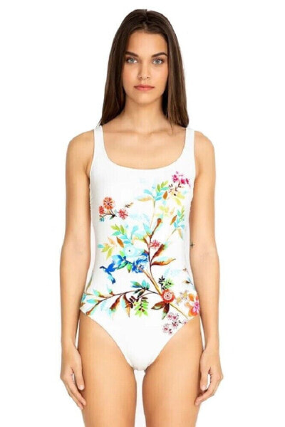 Johnny Was Lei Floral Tank Suit - CSW5022BU Retail $198.00