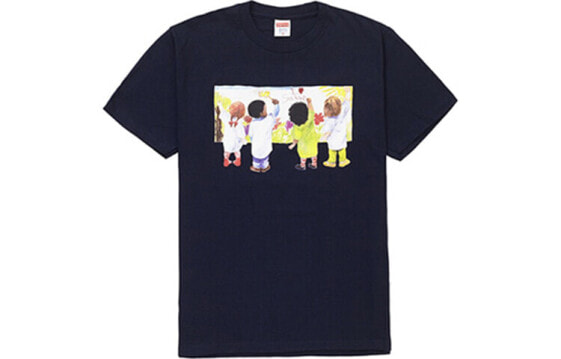 Футболка Supreme SS19 Kids Tee Navy T SUP-SS19-265