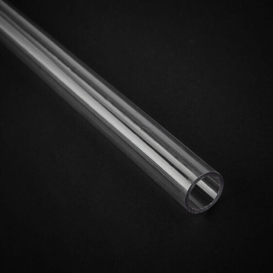 Bitspower None Chamfer PETG Link Tube 14/11mm, 100cm - transparent