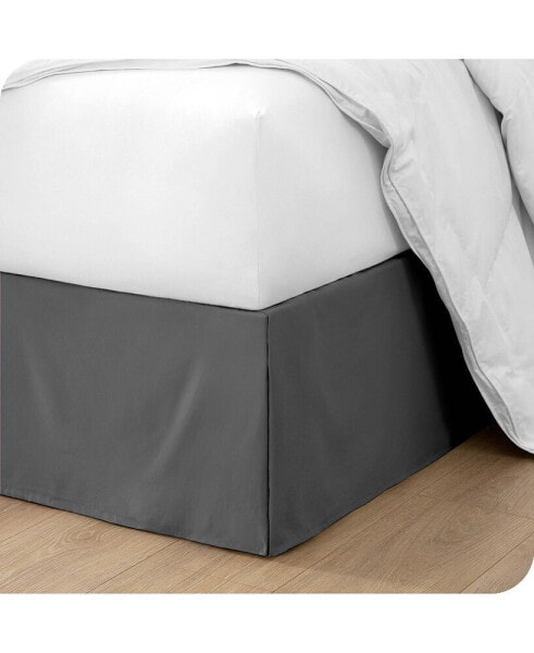 Tailored 15" Full XL Pleated Bed skirt