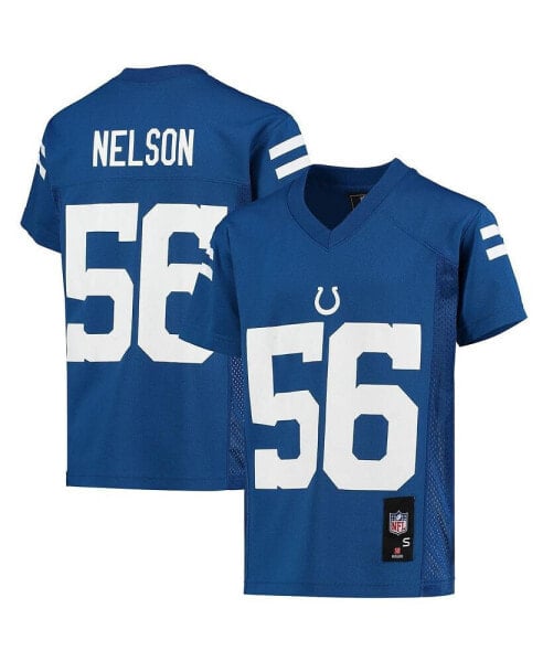 Футболка для малышей OuterStuff Quenton Nelson Royal Indianapolis Colts (Реплика)