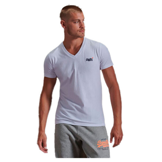 SUPERDRY Orange Label Classic short sleeve v neck T-shirt
