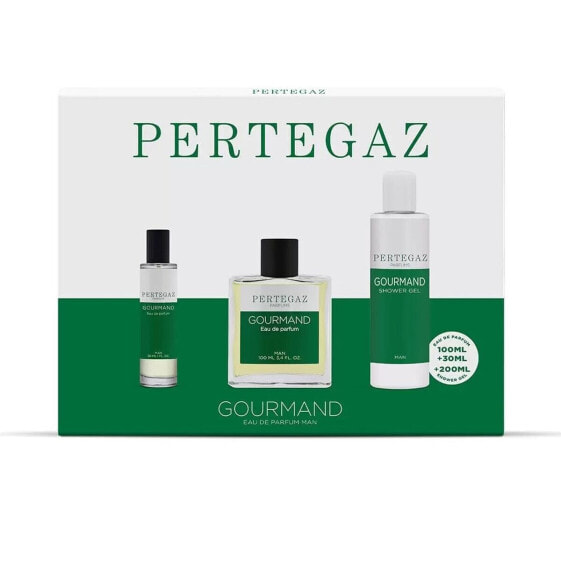 Мужской парфюмерный набор Pertegaz Gourmand EDP 3 Предметы