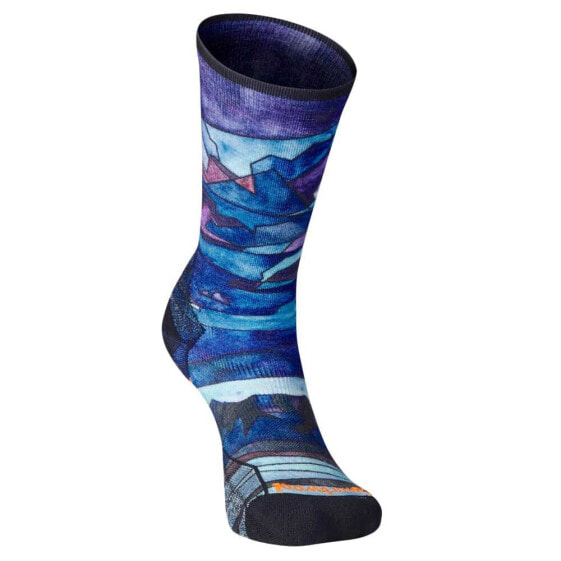 SMARTWOOL Athlete Edition Run Print Crew socks