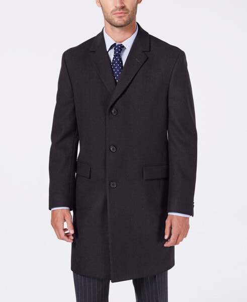 Men's Classic-Fit Batten Overcoat