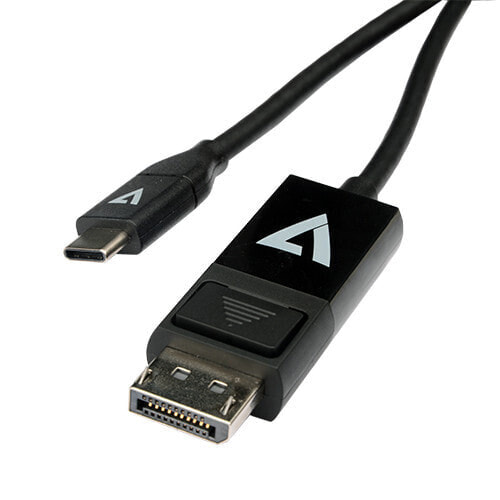 V7 V7UCDP-2M - USB Type-C 3.2 Gen 1 - DisplayPort - 2 m - Black