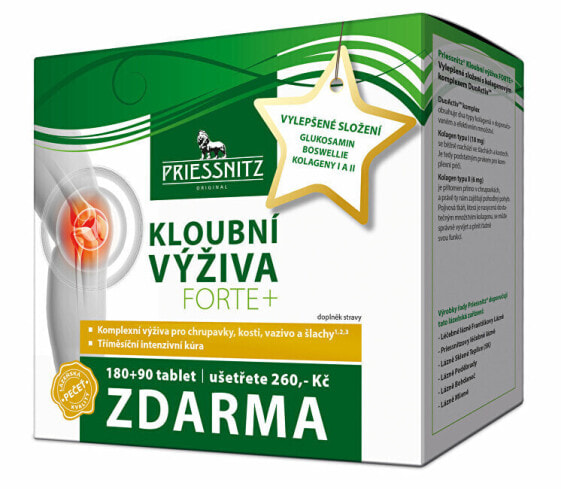 Priessnitz joint nutrition Forte + Collagen 180 tbl. + 90 tbl. FREE