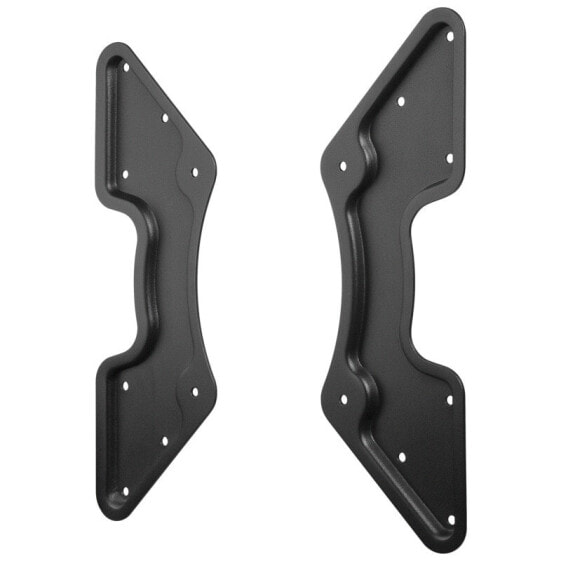 Wentronic VESA Adapter for TV Wall Mount - 81.3 cm (32") - 139.7 cm (55") - 300 x 300 mm - 400 x 400 mm - Steel - Black