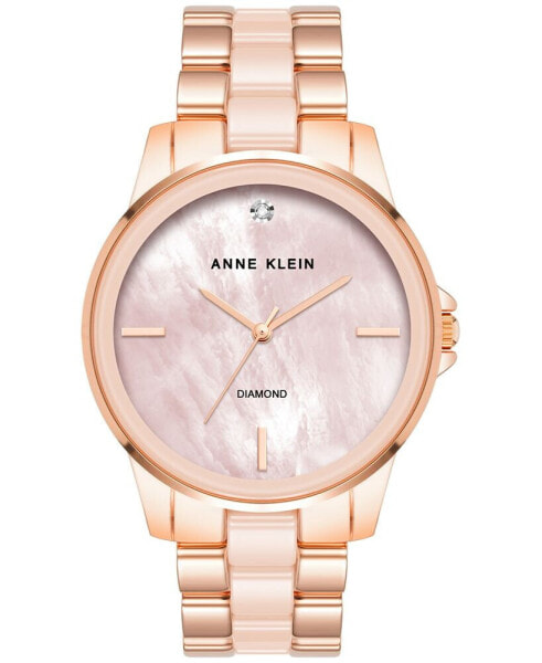 Часы Anne Klein Diamond Accent Ceramic 38mm