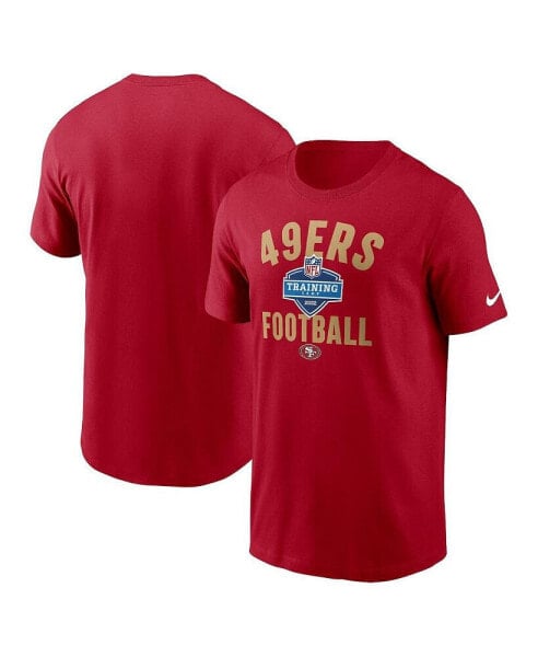 Men's Scarlet San Francisco 49ers 2022 Training Camp Athletic T-shirt