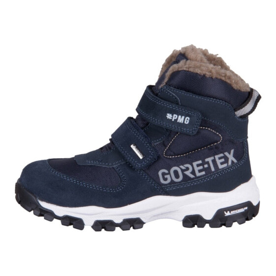 Ботинки для мальчиков Primigi Winter Kid Gtx синие из нубука Tecnic