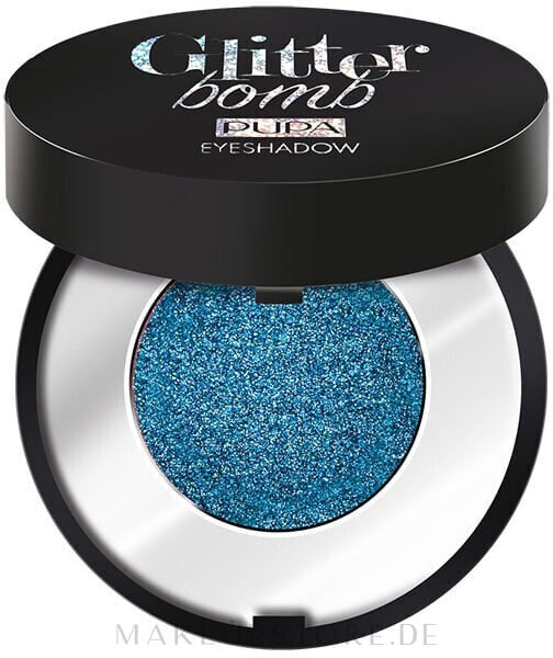 Schimmernde Lidschatten - Pupa Glitter Bomb Eyeshadow 005 - Crystallized Blue