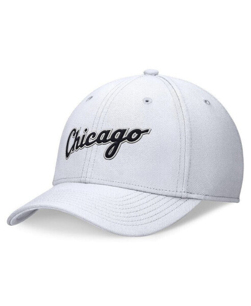 Men's White Chicago White Sox Evergreen Performance Flex Hat