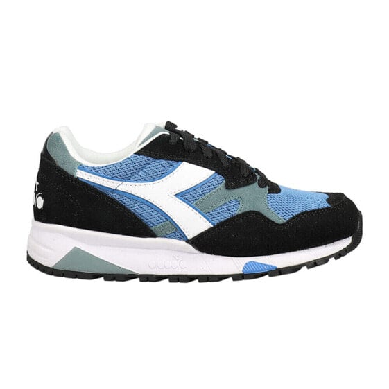 Diadora N902 S Lace Up Mens Black, Blue Sneakers Casual Shoes 173290-C9514