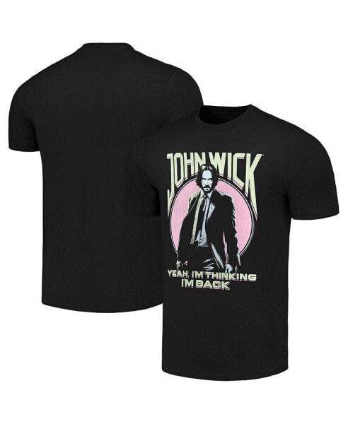 Men's Black John Wick Graphic T-shirt