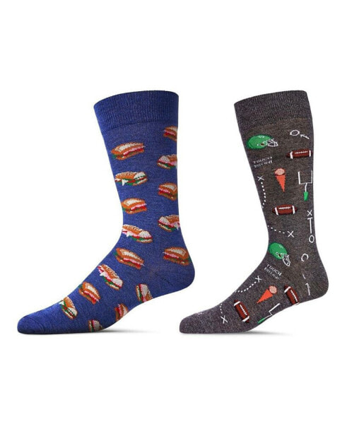 Men's Pair Novelty Socks, Pack of 2
