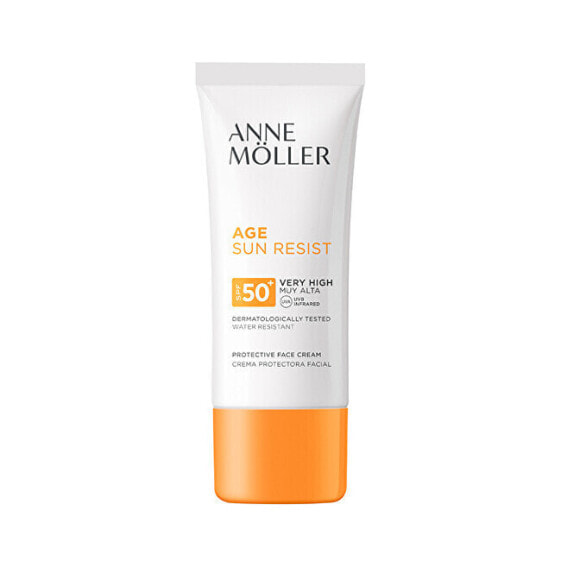 Средство для загара и защиты от солнца Anne Moller Protective cream against dark spots and skin aging SPF 50+ Age Sun Resist (Protective Face C)