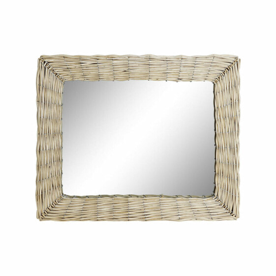 Настенное зеркало DKD Home Decor плетеный (52.5 x 4 x 63 cm)