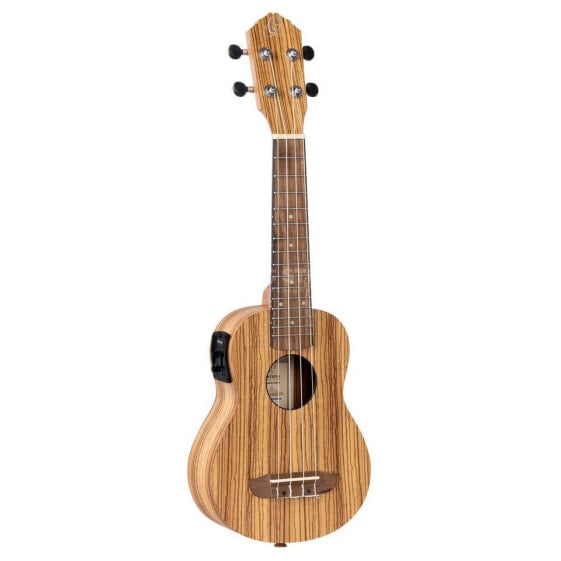 Ortega RFU10ZE Soprano Ukulele Zebrawood with UK-3 Pickup