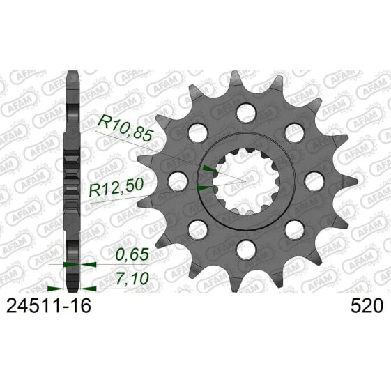 AFAM 24511 Front Sprocket