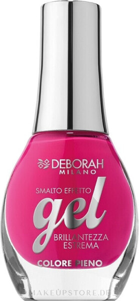 Nagellack mit Geleffekt - Deborah Gel Effect Nail Enamel 160 - Famous Pink