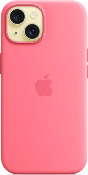 Apple Apple iPhone 15 Silicone Case with MagSafe pink