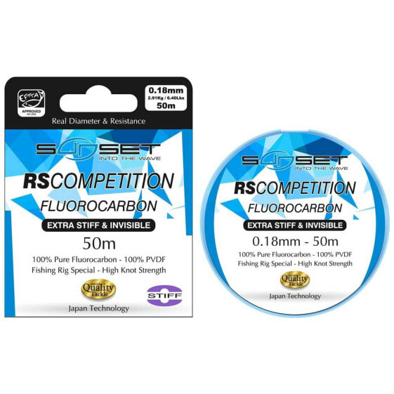 SUNSET Extra Stiff RS Competition fluorocarbon 50 m