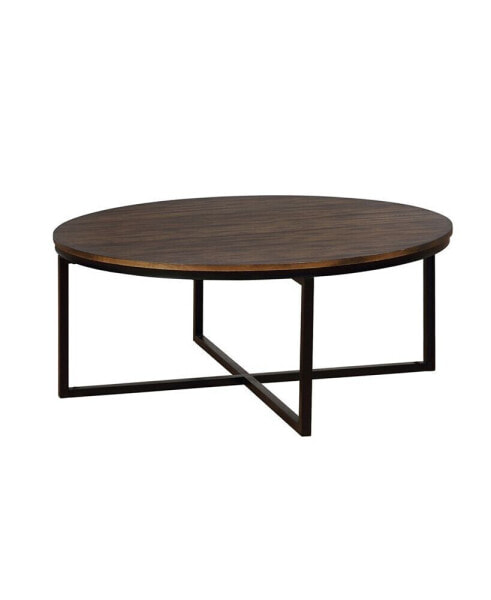 Arcadia Wood 42" Round Coffee Table