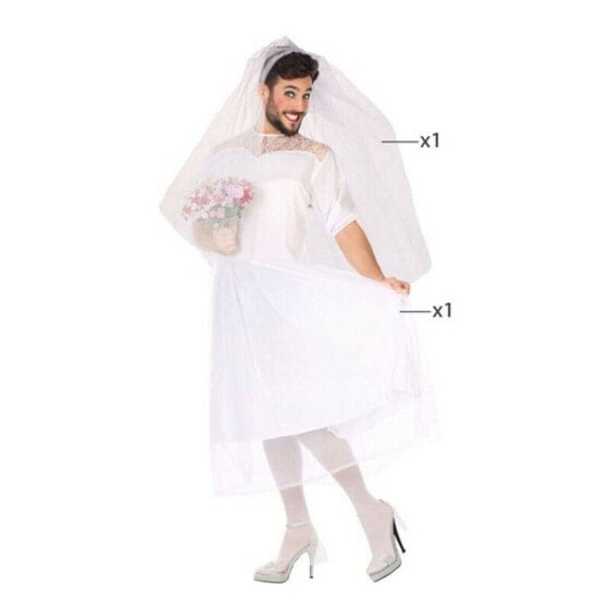 Маскарадные костюмы для взрослых (2 pcs) Невеста Свадебное платье