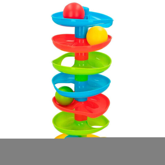 Развивающая игра CB TOYS Башня с горячими цветными шарами для детского сада 27x25x12 см