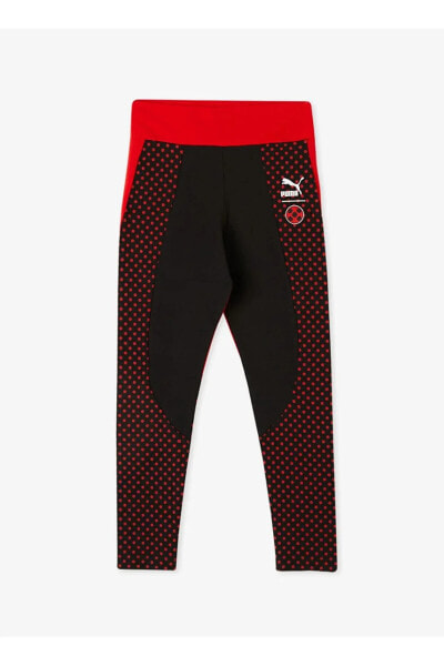 Kırmızı - Siyah Kadın Tayt 53868501-PUMA X MIRACULOUS Leggings