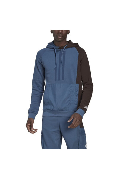 Спортивная толстовка Adidas Colorblock French Terry Erkek Sweatshirt